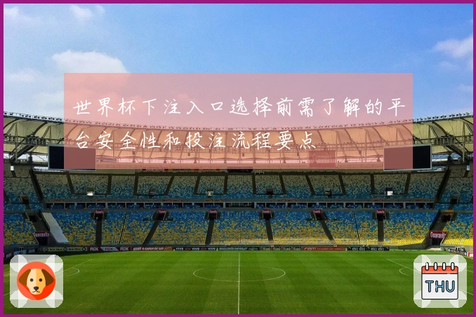 世界杯下注入口选择前需了解的平台安全性和投注流程要点