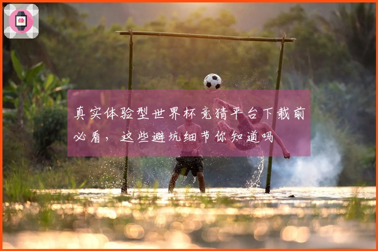 真实体验型世界杯竞猜平台下载前必看，这些避坑细节你知道吗